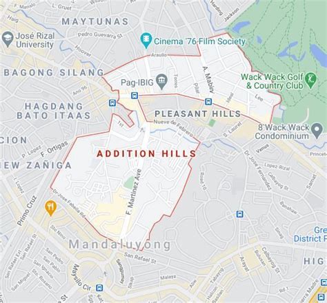 addition hills mandaluyong postal code